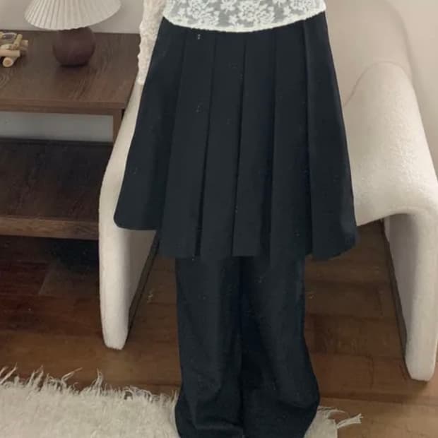 시프트에잇 플리치 스커트 팬츠