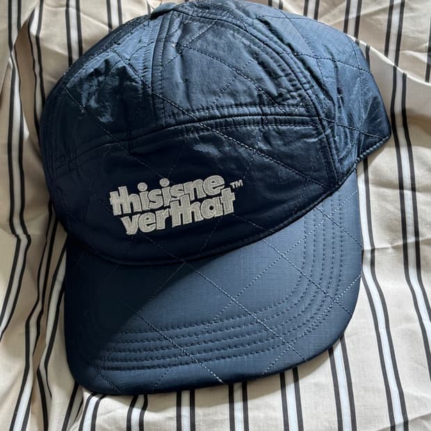 Thisisneverthat 퀼팅 캡