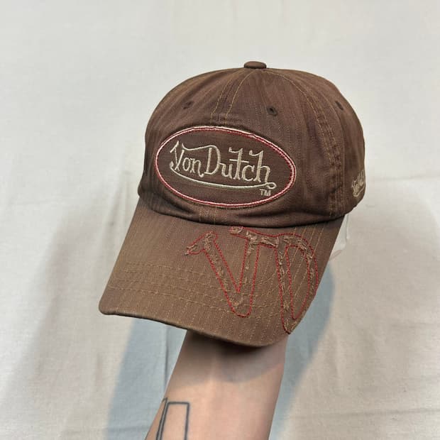 Von Dutch 본더치 볼캡 모자 Y2K