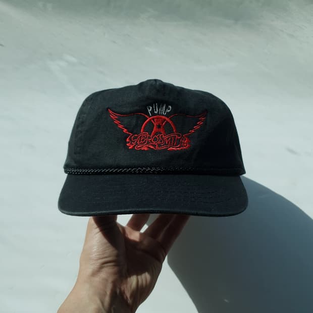 80-90s Headliner "Aerosmith PUMP" Cap