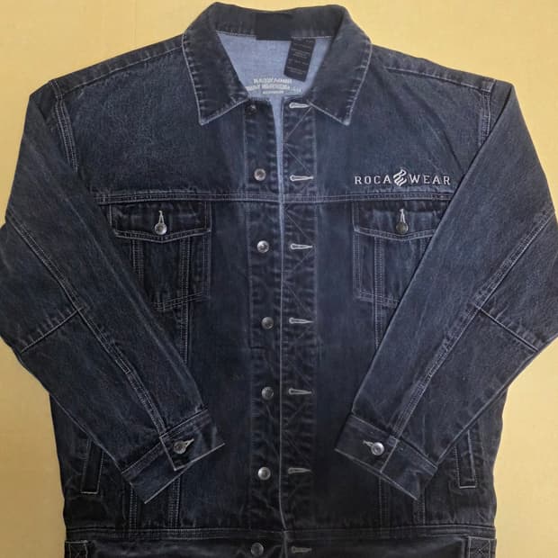 Rocawear 로카웨어 흑청 자켓 L