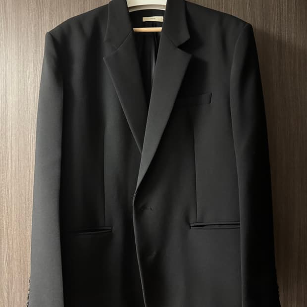 렉토 오버사이즈 블레이저 블랙 L