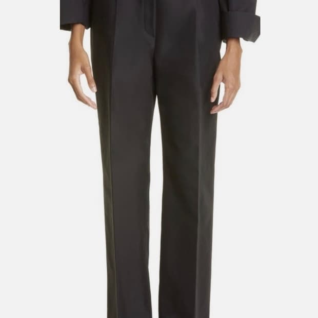 알렉산더왕 로고 엘라스틱 와이드레그 팬츠 2