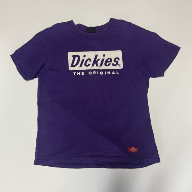 공용!! 디키즈 Dickies 박스 스펠아웃 반팔 티셔츠 M