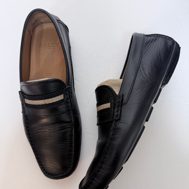 발리 BALLY 레더 로퍼 블랙 270 클래식