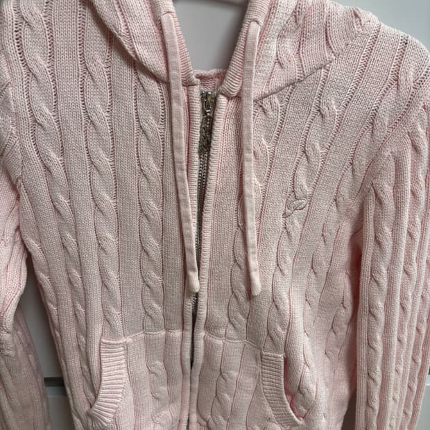 페일제이드 꽈배기 집업