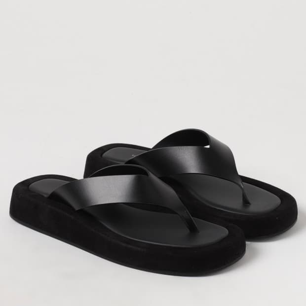 더로우 긴자 쪼리 샌들 