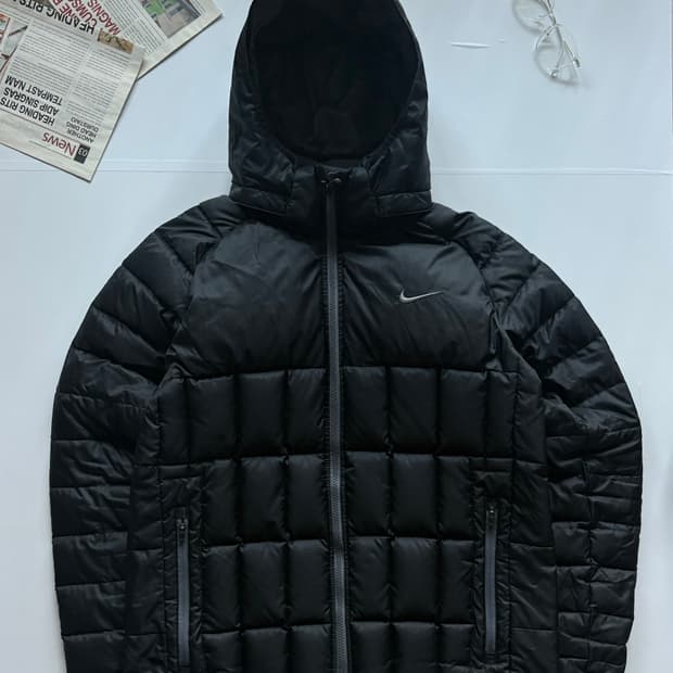 Nike 나이키 투웨이 덕다운 블랙 패딩 