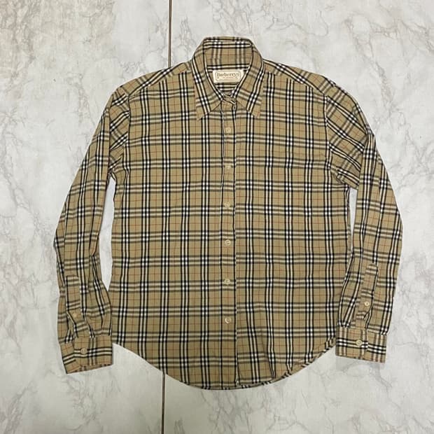 버버리 여성 체크 셔츠 사이즈 여성95