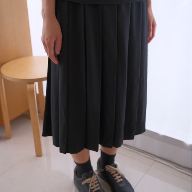 Pleats skirt