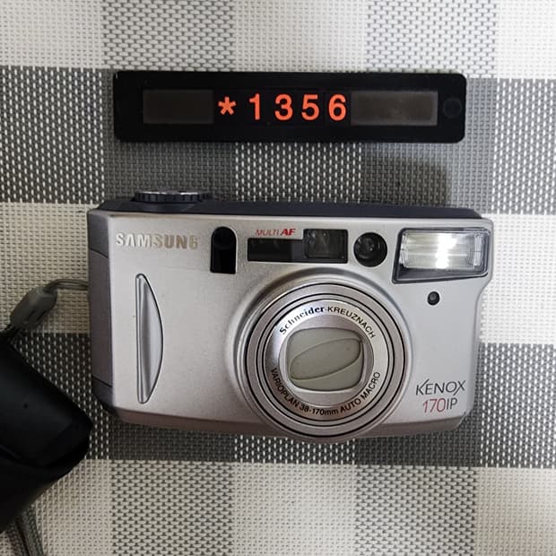 삼성캐녹스 170 IP 필름카메라 파우치포함