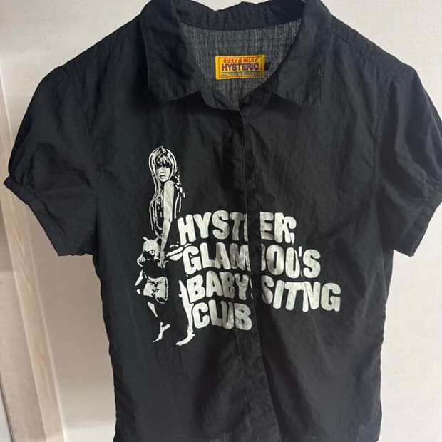 히스테릭글래머 반팔셔츠