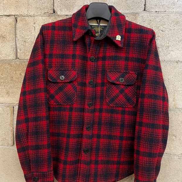 피델리티 버팔로 울 CPO 셔츠 