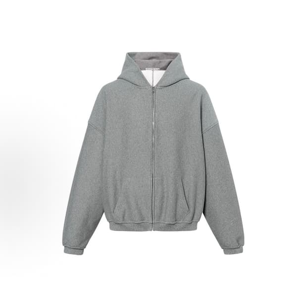 (~2/5일까지만) 알렉산더왕 퍼프로고 후드집업 xs