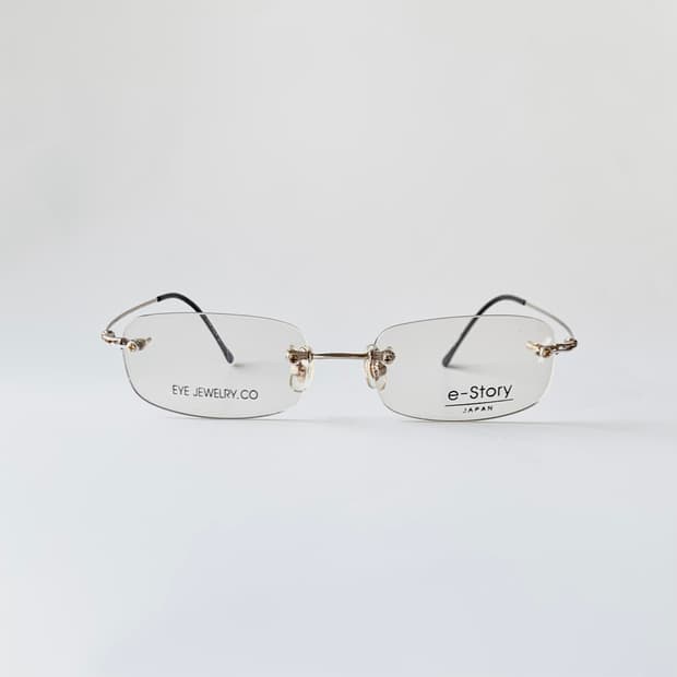 데드스탁 클래식 라운드사각 무테 안경테 233