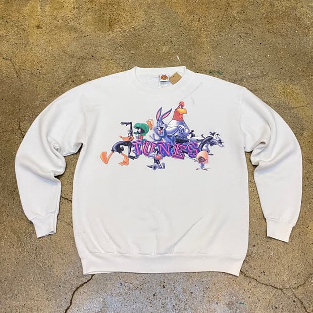 레어 90s USA 빈티지 루니툰즈 맨투맨