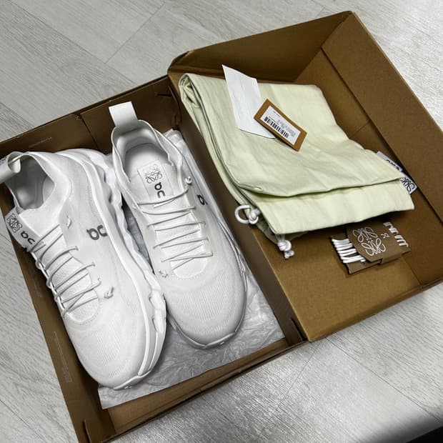 온 러닝 x 로에베 / 클라우드틸트 2.0 운동화 / 사이즈 37