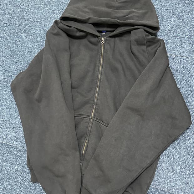 (L) 이지갭 후드집업 블랙