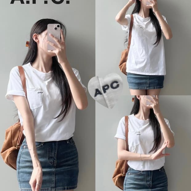 A.P.C. 반팔티