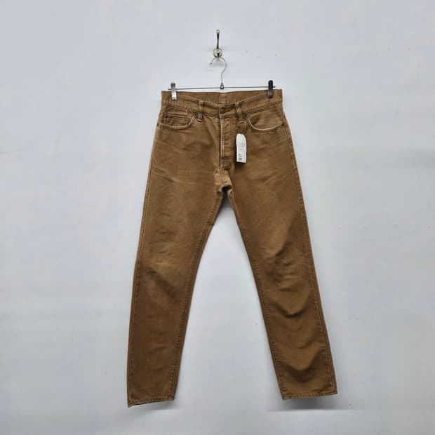 칼하트 브라운 데님 바지 31in