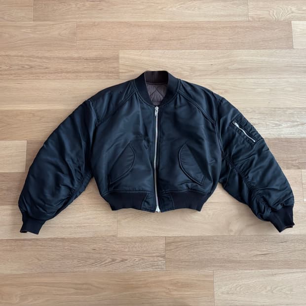 22FW 준지 여성 리버시블 퀼팅 MA-1 점퍼 34