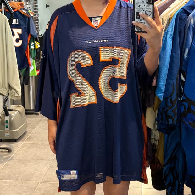 [NO.9] NFL 덴버 브롱코스 WILLIAMS 52 져지 (네이비)