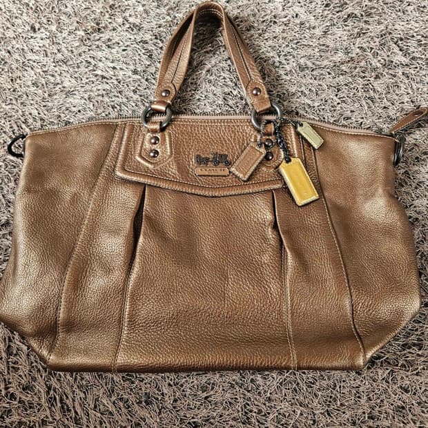 코치(COACH) NO.14334 메디슨 브론즈 숄더백
