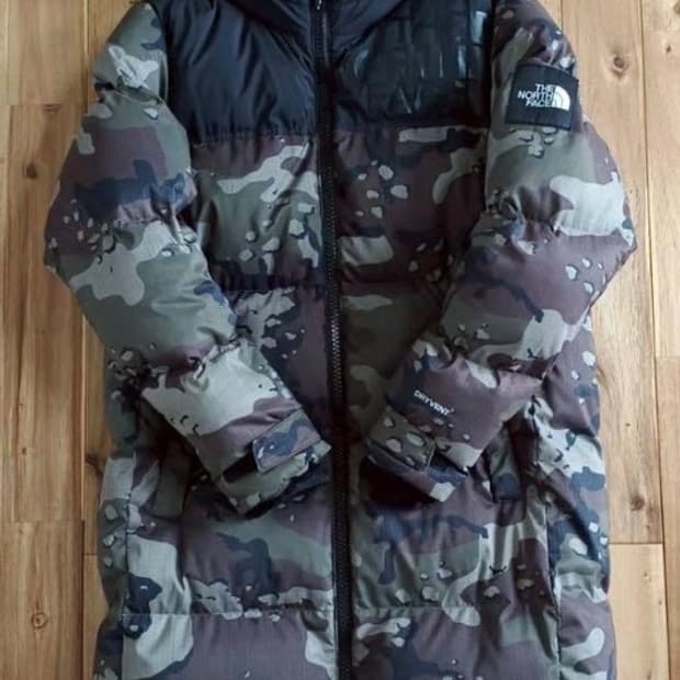 노스페이스 눕시 롱패딩