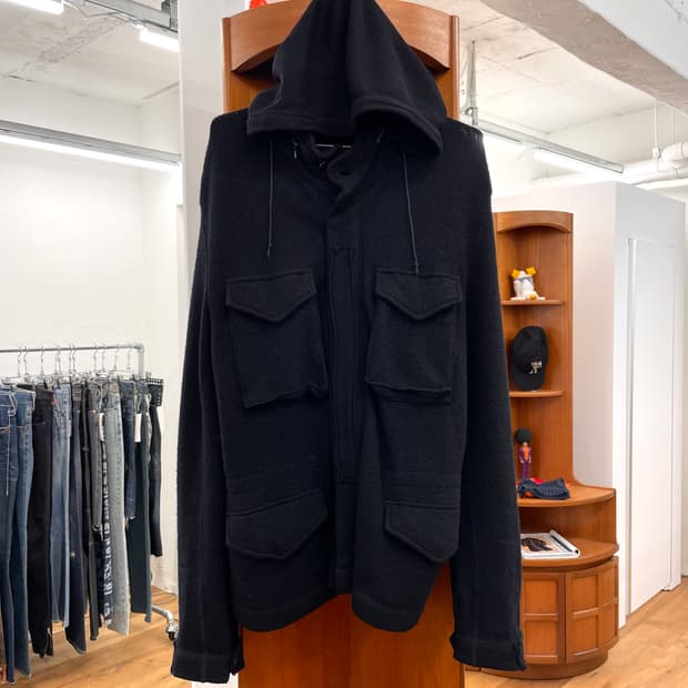 [M] 카반드주카 울 후드 자켓