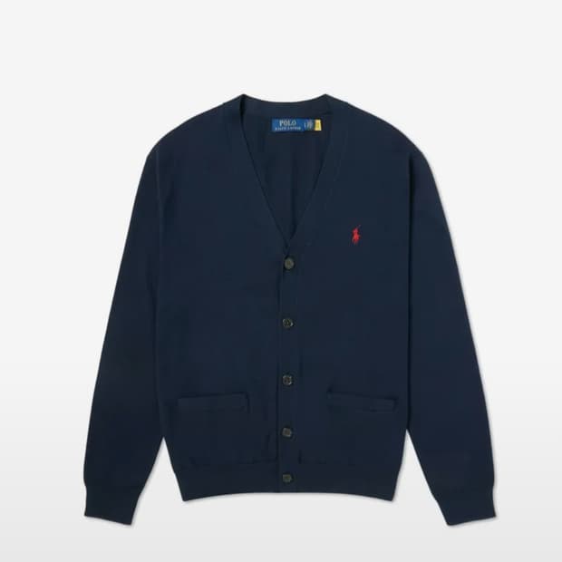 폴로 피마코튼 가디건L사이즈