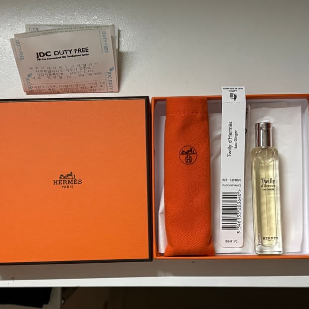 새상품)에르메스 향수 트윌리 데르메스 오 진저 오드퍼퓸 EDP