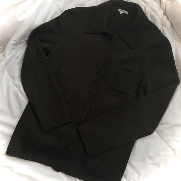 빈티지 가디건 브라운 brown