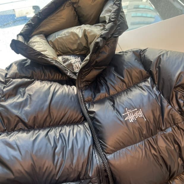 스투시 마이크로 패딩