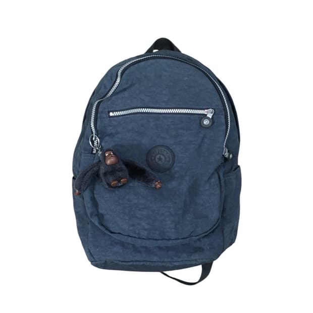 키플링 미니 백팩 블루