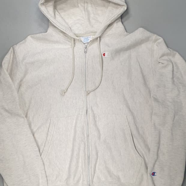 챔피온 리버스위브 후드집업 L