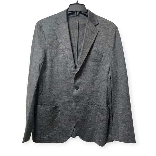 United arrows 린넨 그레이 블레이저