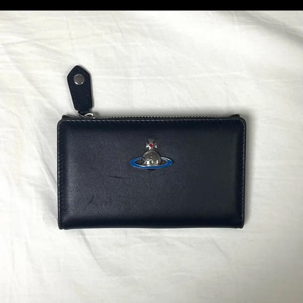 [풀박] 비비안웨스트우드 플랩 반 지갑 컬러orb