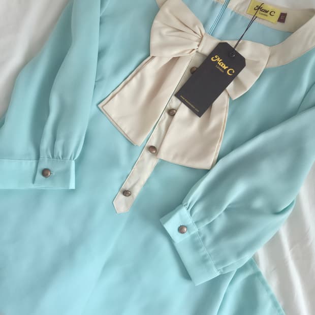 UK Vintage Mint Dress 상품이미지1