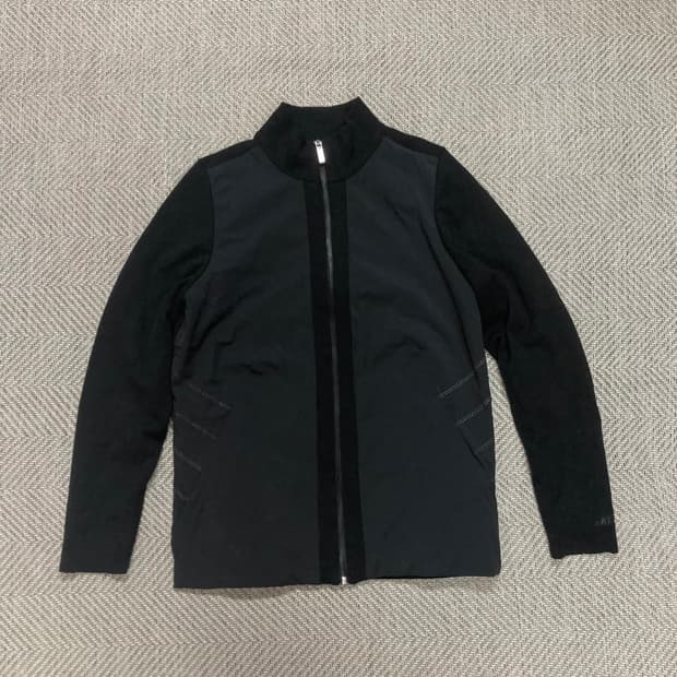 (105)아디다스 캐시미어혼방 니트집업