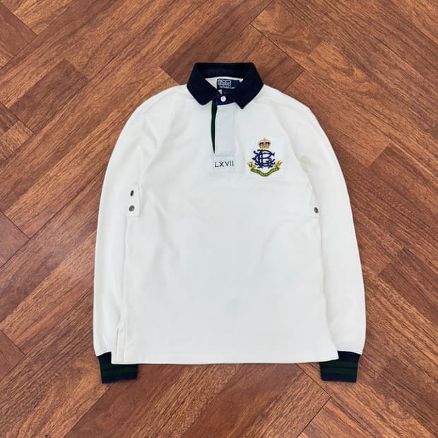 S 폴로 랄프로렌 클래식 로고 카라 티셔츠 