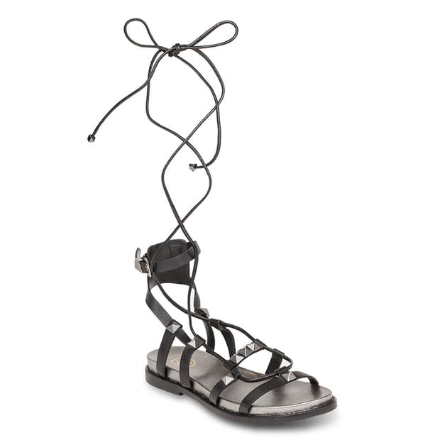 Ash 아쉬 스터드 스트랩 샌들 블랙 37