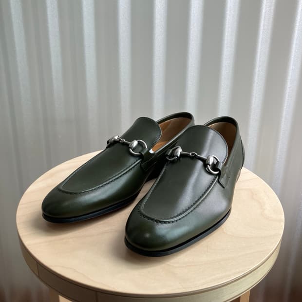 [40] Gucci 홀스빗 로퍼 카키