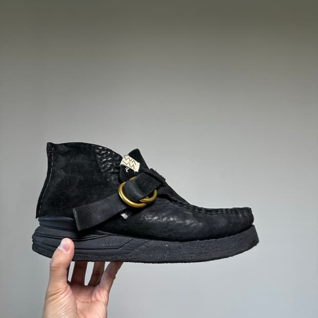 [10] Visvim Magoon Ring Moc Folk Black