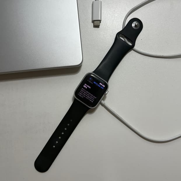 애플워치 SE 40mm GPS 실버