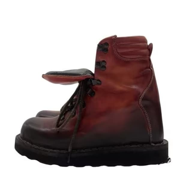 mihara yasuhiro inheel boots red 24