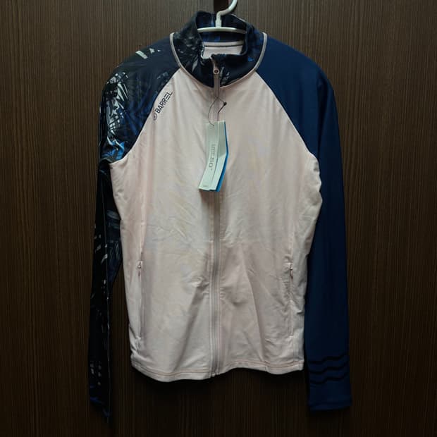 배럴 집업 래시가드