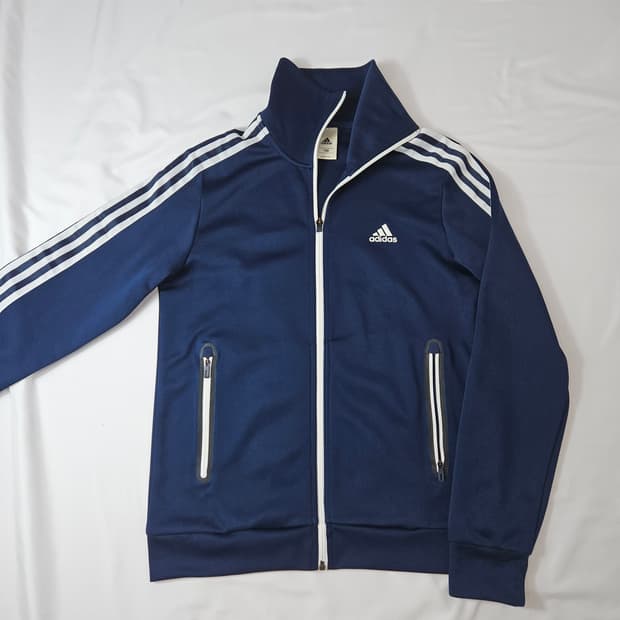 아디다스 져지 여성용 트랙탑 자켓 네이비 트레이닝