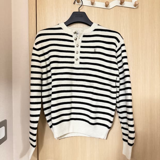 노이스 헨리넥 스웨터 S