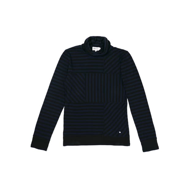 Sonia Rykiel multi stripe turtleneck