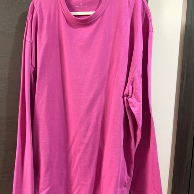 부디무드라 Budhi Mudra 핑크 긴팔 티셔츠 L